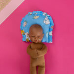 rai pillow for newborn blue